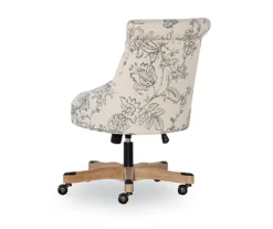 Tift Floral Fabric Swivel Office Chair 11 Tift Floral Fabric Swivel Office Chair -Hot Sale Office Furniture Store 810543335 5