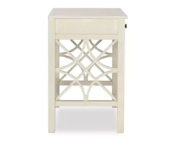 Brynn Antique White Geometric Writing Desk -Hot Sale Office Furniture Store 810543367 5