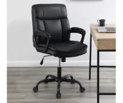 Real Living Faux Leather Office Chair -Hot Sale Office Furniture Store 810547500