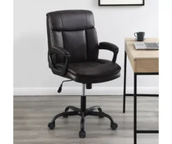 Real Living Faux Leather Office Chair -Hot Sale Office Furniture Store 810559968