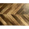 Brown Chevron Wood Print PVC Desk Mat, (34" X 47") -Hot Sale Office Furniture Store 810586420 1