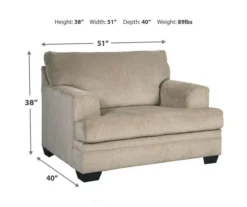 Signature Design By Ashley Dorsten Oversized Armchair 18 Signature Design By Ashley Dorsten Oversized Armchair -Hot Sale Office Furniture Store 810587466 3