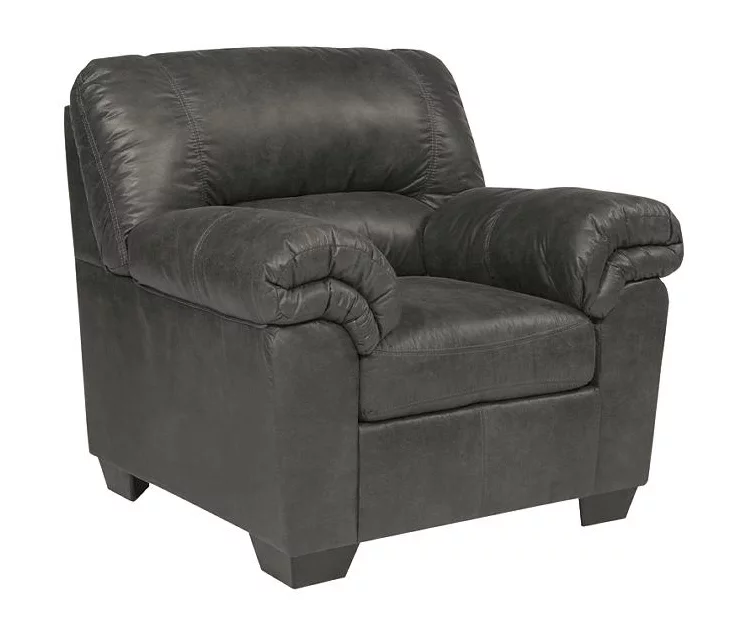 Bladen Slate Faux Leather Armchair 3 Bladen Slate Faux Leather Armchair