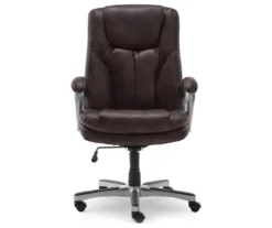 Benton Brown Big & Tall Faux Leather Executive Office Chair