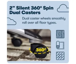 Delvin Black Bonded Leather Office Chair -Hot Sale Office Furniture Store 810590317 A0 5