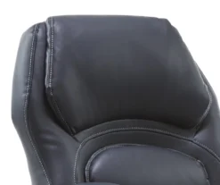 Delvin Black Bonded Leather Office Chair -Hot Sale Office Furniture Store 810590317 A0 6