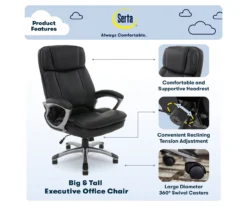 Serta Fairbanks Big & Tall Office Chair -Hot Sale Office Furniture Store 810590319 7