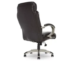 Dayton Dark Brown Big & Tall Bonded Leather Office Chair 13 Dayton Dark Brown Big & Tall Bonded Leather Office Chair -Hot Sale Office Furniture Store 810590372 5