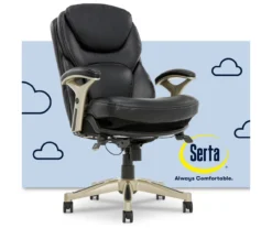 Claremont Black Bonded Leather Office Chair -Hot Sale Office Furniture Store 810590374 1