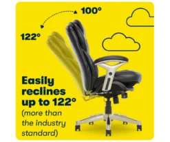 Claremont Black Bonded Leather Office Chair -Hot Sale Office Furniture Store 810590374 8