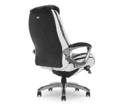 Lautner Black Executive Bonded Leather Office Chair -Hot Sale Office Furniture Store 810590376 5