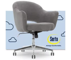 Valetta Gray Microfiber Office Chair 17 Valetta Gray Microfiber Office Chair -Hot Sale Office Furniture Store 810590379 1