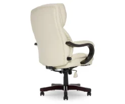 Conway Ivory Big & Tall Bonded Leather Office Chair -Hot Sale Office Furniture Store 810590382 5