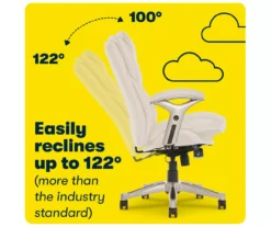 Claremont Ivory Bonded Leather Office Chair -Hot Sale Office Furniture Store 810590394 8