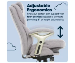 Claremont Light Gray Fabric Office Chair -Hot Sale Office Furniture Store 810590395 11 1