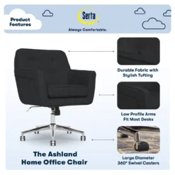Serta Ashland Fabric Office Chair -Hot Sale Office Furniture Store 810590407 71
