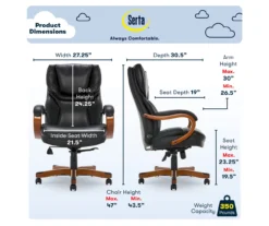 Serta Conway Big & Tall Bonded Leather Office Chair -Hot Sale Office Furniture Store 810590408 7 1