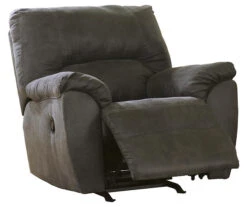 Tambo Pewter Faux Leather Rocker Recliner -Hot Sale Office Furniture Store 810594596 7