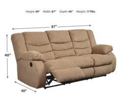 Tulen Mocha Reclining Sofa -Hot Sale Office Furniture Store 810594625 3 1