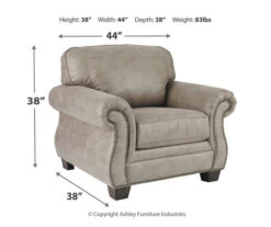 Olsberg Steel Faux Suede Armchair -Hot Sale Office Furniture Store 810594671 3 1