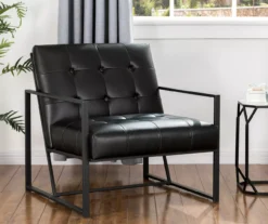 Glitzhome Modern Industrial Faux Leather Accent Chairs, 2-Pack -Hot Sale Office Furniture Store 810598914 A0 3