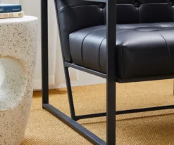 Glitzhome Modern Industrial Faux Leather Accent Chairs, 2-Pack -Hot Sale Office Furniture Store 810598914 A0 6