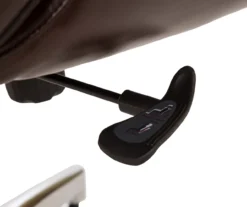 Dark Brown Mid-Century Modern Faux Leather Executive Office Chair -Hot Sale Office Furniture Store 810598937 A0 7