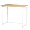 Blonde Wood & White Folding Desk -Hot Sale Office Furniture Store 810606564 A0 1