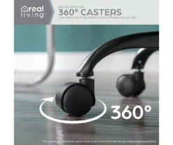 Cream Faux Wool Boucle Rolling Swivel Office Chair -Hot Sale Office Furniture Store 810606674 A0 6