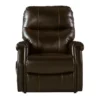 Markridge Chocolate Faux Leather Power Lift Recliner -Hot Sale Office Furniture Store 810609737 3