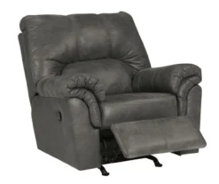 Bladen Slate Faux Leather Rocker Recliner -Hot Sale Office Furniture Store 810612227 1