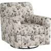 Abney Floral Swivel Accent Chair 1 Abney Floral Swivel Accent Chair -Hot Sale Office Furniture Store 810612251 1