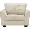 Haisley Ivory Chair And A Half -Hot Sale Office Furniture Store 810612306 3