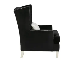 Harriotte Black Accent Chair -Hot Sale Office Furniture Store 810612309 4