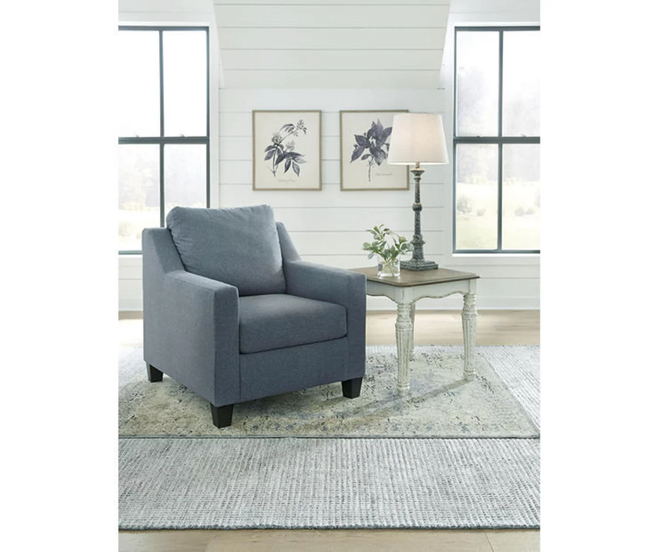 Lemly Twilight Blue Armchair 7 Lemly Twilight Blue Armchair - Image 5