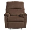 Nerviano Chocolate Zero Wall Recliner