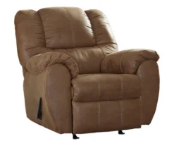 McGann Saddle Faux Leather Rocker Recliner -Hot Sale Office Furniture Store 810612511 A0 2