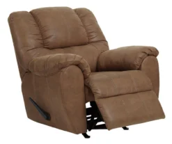 McGann Saddle Faux Leather Rocker Recliner -Hot Sale Office Furniture Store 810612511 A0 5