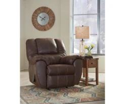 McGann Walnut Faux Leather Rocker Recliner 9 McGann Walnut Faux Leather Rocker Recliner -Hot Sale Office Furniture Store 810612512 1