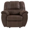 McGann Walnut Faux Leather Rocker Recliner -Hot Sale Office Furniture Store 810612512 2