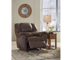 McGann Walnut Faux Leather Rocker Recliner 10 McGann Walnut Faux Leather Rocker Recliner -Hot Sale Office Furniture Store 810612512 3