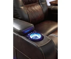 Composer Brown Faux Leather Power Recliner -Hot Sale Office Furniture Store 810612553 3