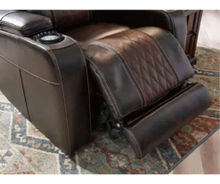 Composer Brown Faux Leather Power Recliner -Hot Sale Office Furniture Store 810612553 4