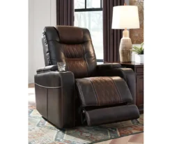 Composer Brown Faux Leather Power Recliner -Hot Sale Office Furniture Store 810612553 9
