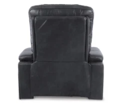 Composer Black Faux Leather Power Recliner -Hot Sale Office Furniture Store 810612554 1