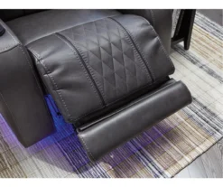 Composer Black Faux Leather Power Recliner -Hot Sale Office Furniture Store 810612554 5