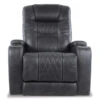 Composer Black Faux Leather Power Recliner 2 Composer Black Faux Leather Power Recliner -Hot Sale Office Furniture Store 810612554 7