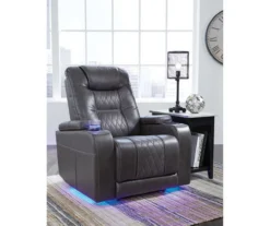 Composer Black Faux Leather Power Recliner -Hot Sale Office Furniture Store 810612554 B0 1