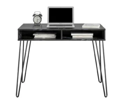 Novogratz Athena Faux Marble 2-Cubby Computer Desk -Hot Sale Office Furniture Store 810618404 4
