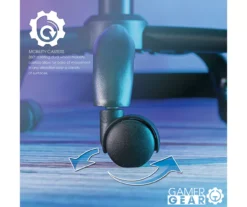 White & Black Faux Leather Gaming Chair -Hot Sale Office Furniture Store 810618952 A0 7